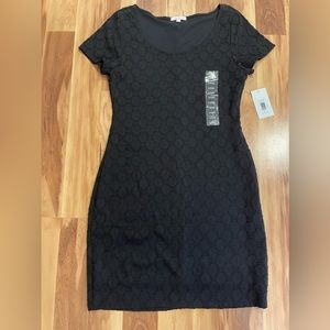 Isaac Mizrahi Black Lace Dress (Large)